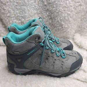 Merrell Accentor‎ 2 Mid Ventilator Womens Hiking Boots Sedona/Atlantis sz 9.5